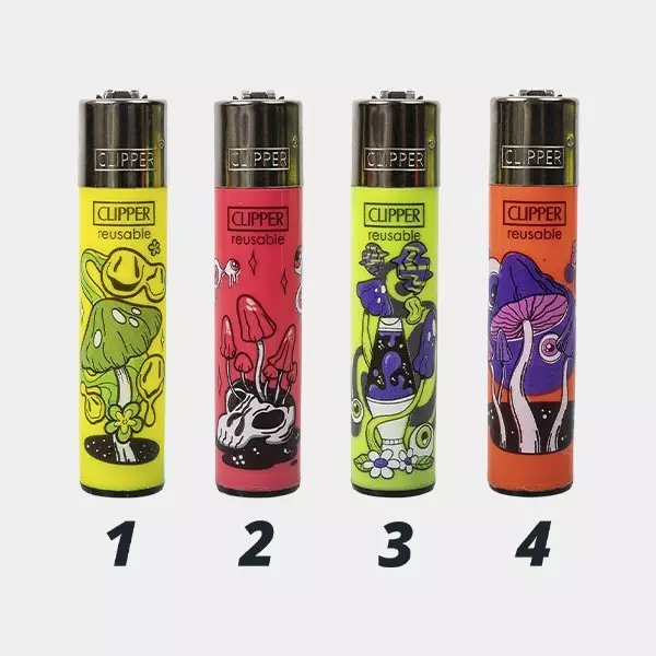 View Clipper Melting Psycho Lighter - GB The Green Brand