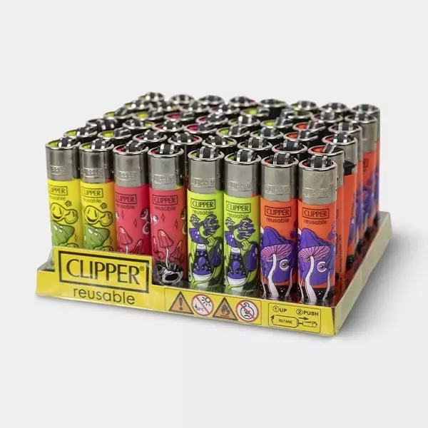 Mechero Clipper Melting Psycho Mechero Clipper Melting Psycho display