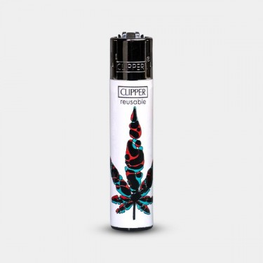 Mechero Clipper Neon Leaves 4 2