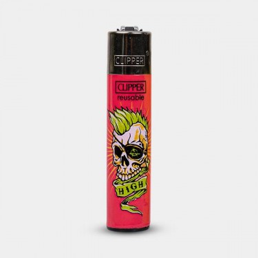 Mechero Clipper Bone Portraits 4