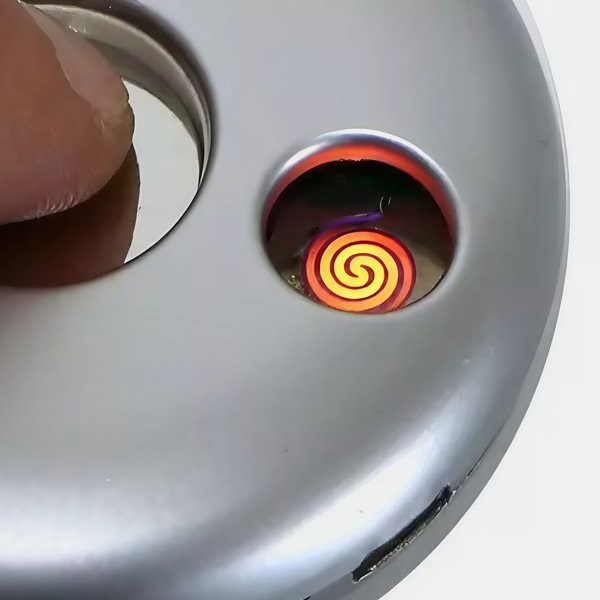 Mechero Eléctrico Nammu detalle encendido