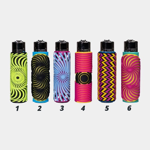 View Mechero Clipper con Funda de Silicona Illusion Arts