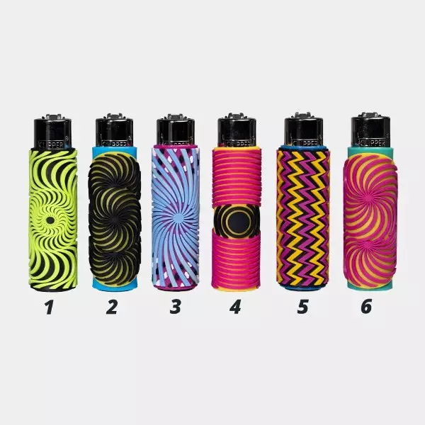 View Mechero Clipper con Funda de Silicona Illusion Arts