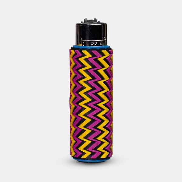 Mechero Clipper con Funda de Silicona Illusion Arts 5