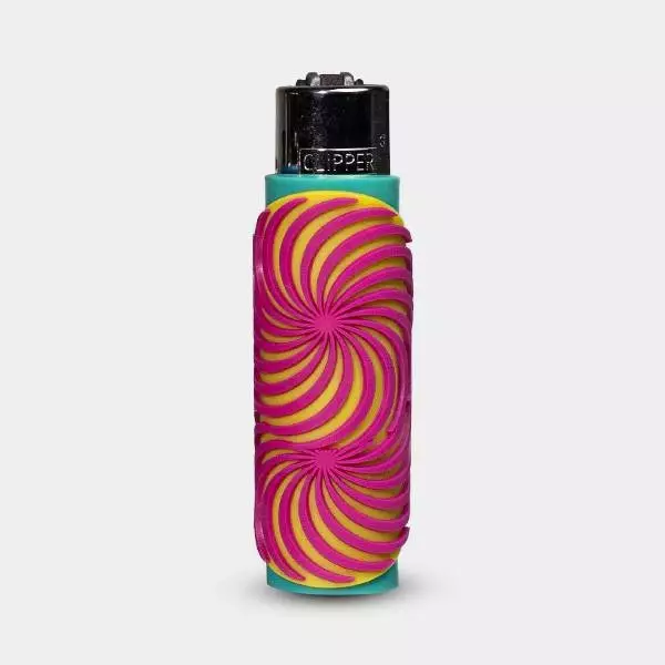 Mechero Clipper con Funda de Silicona Illusion Arts 6