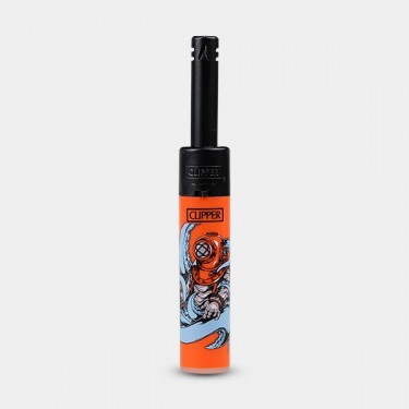 Minitube Clipper Diving Octopus naranja