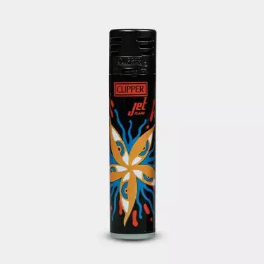 Clipper Psycho Flowers Jet Flame 2