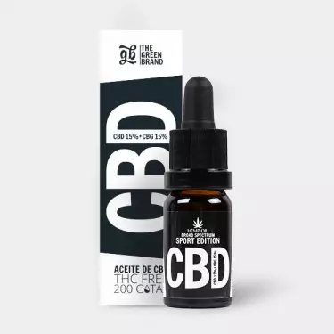 Aceite GB Sport CBD 15% + CBG 15%