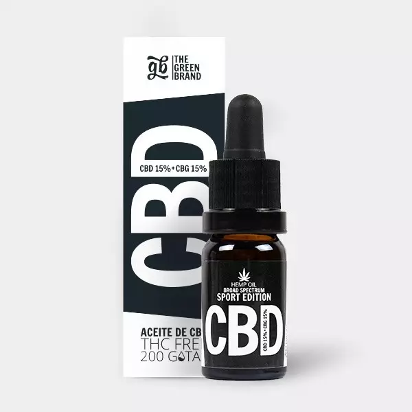 GB Sport CBD Oil 15% + CBG 15%