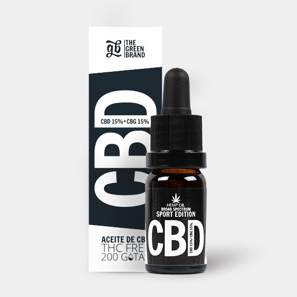 Óleo GB Sport CBD 15% + CBG 15%