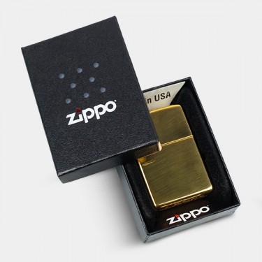 Zippo High Polished Brass caja