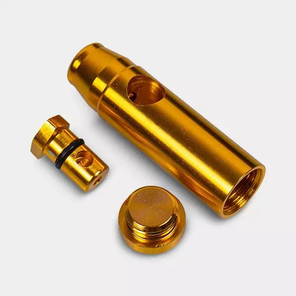 Aluminum Dispenser Snuffer gold