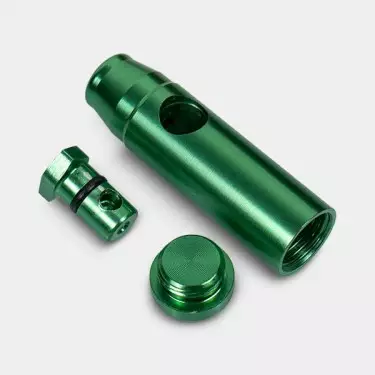 Aluminum Dispenser Snuffer green