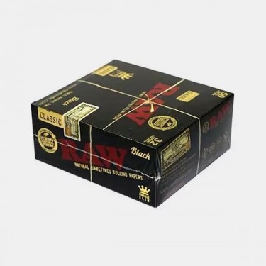 Raw Black King Size display