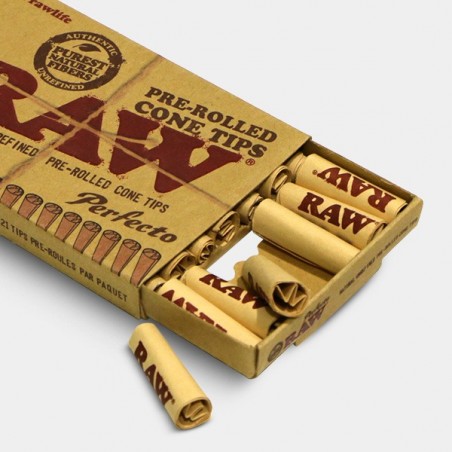 RAW Pre-Rolled Cone Tips