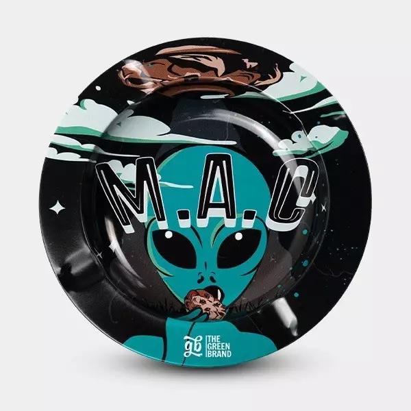 Cinzeiro de Metal GB MAC resistente - GB The Green Brand