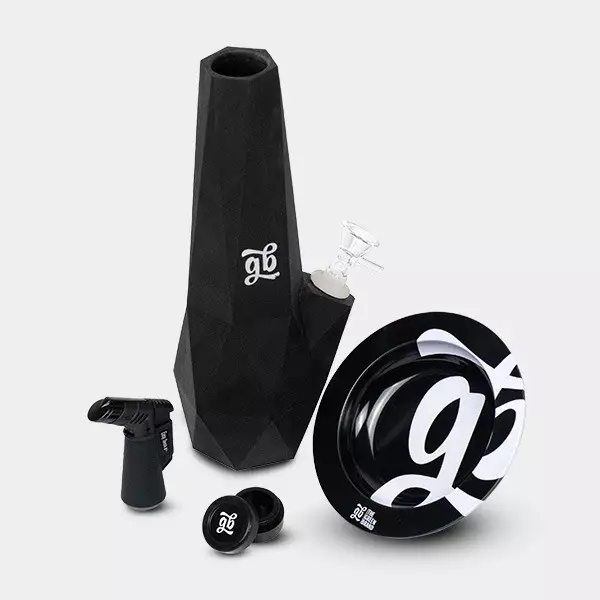 Set Bong Four Twenty Rasta con Caja