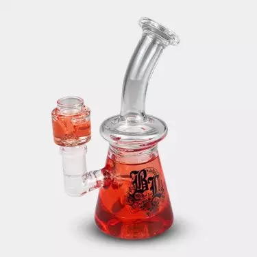  Black Leaf Pre-Cooler Red Bong 18 cm 