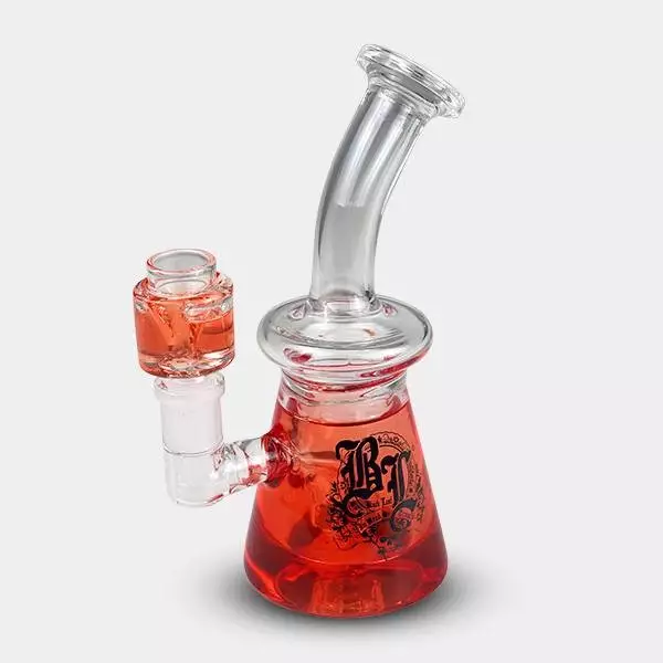View Black Leaf Pre-Cooler Red Bong 18 cm - GB The Green Brand