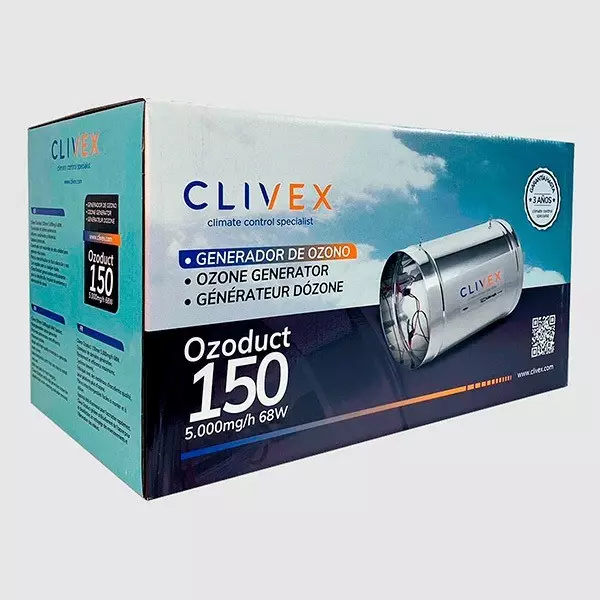 Ozonizador Conducto Ozoduct Clivex Ozonizador Conducto Ozoduct Clivex 5000mg Caja