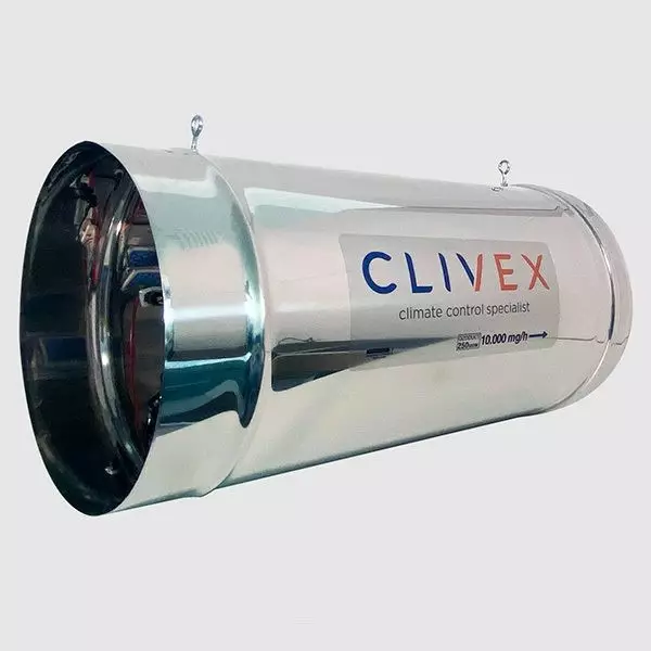 Ozonizador Conducto Ozoduct Clivex Ozonizador Conducto Ozoduct Clivex 10000mg 250mm