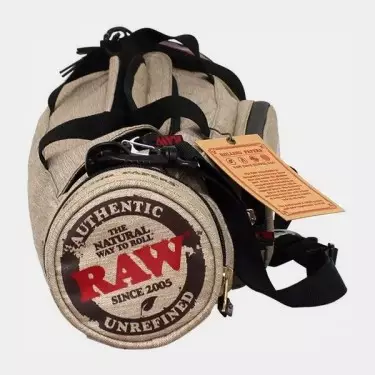 RAW Cone Duffel Bag smell resistant 53x22 cm - GB The Green Brand