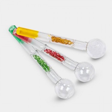 Pipa de Cristal para Aceite con Filtro