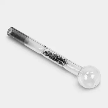 Glass Oil Pipe with Filter - GB The Green Brand