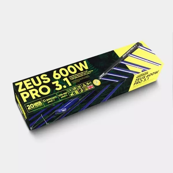 LED Zeus Lumatek 600w Pro 3.1 💡🟣 - GB The Green Brand