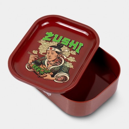 Caja de Metal con Bandeja de Liar 'Zushi'