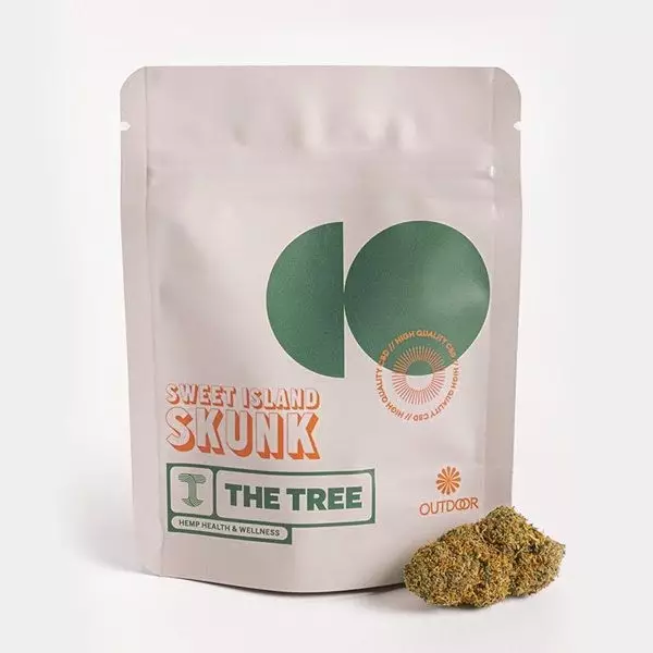 Flores CBD Small Buds 'Sweet Island Skunk' The Tree