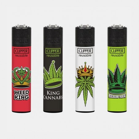 Mechero Clipper Canna King