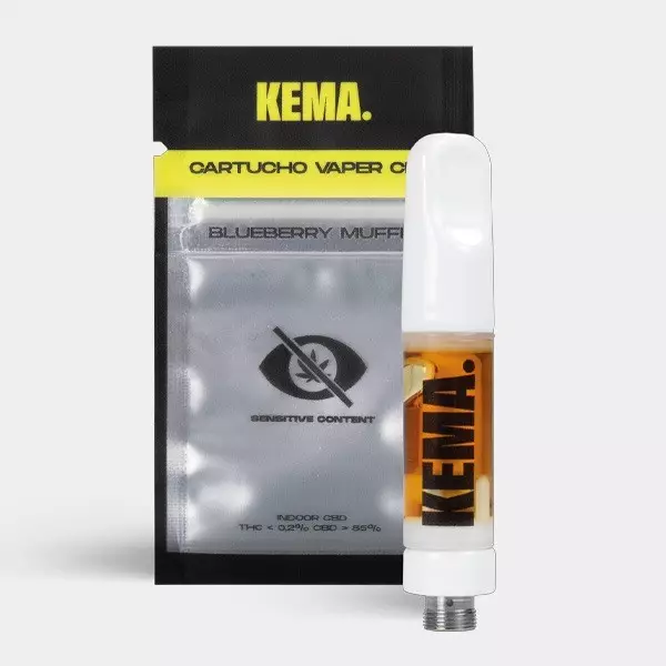 Cartucho 85% CBD KEMA 'Blueberry Muffin'
