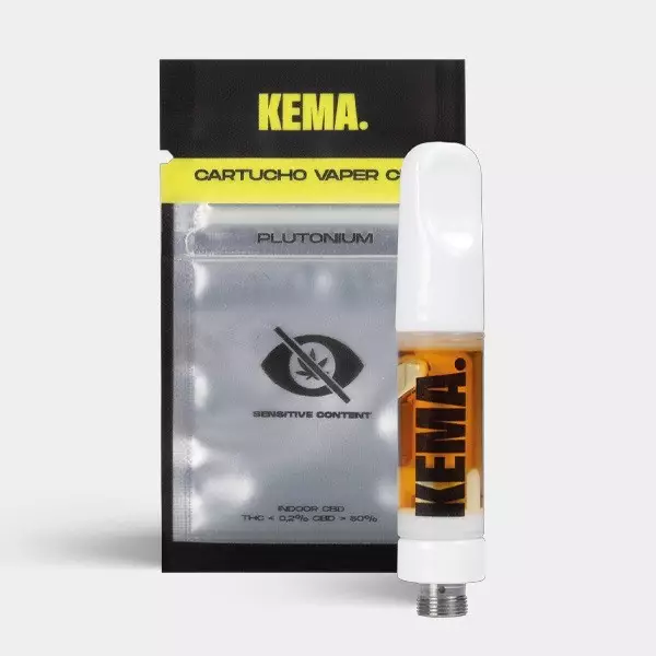 Cartucho 80% CBD KEMA 'Plutonium'
