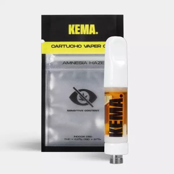 'Amnesia Haze' KEMA 87% CBD Cartridge