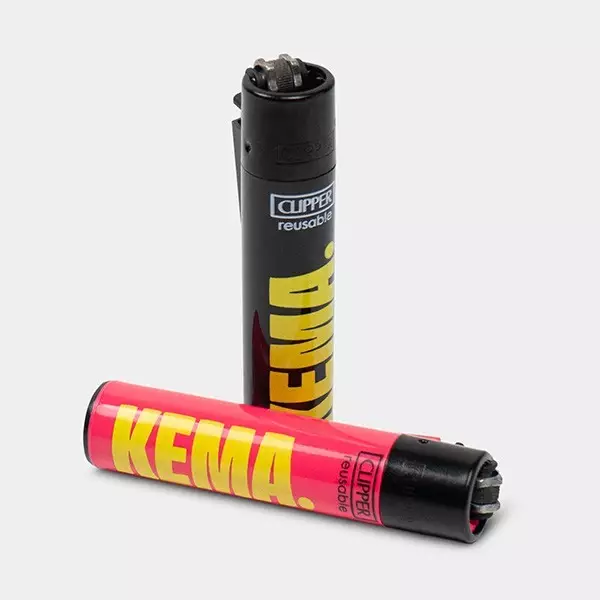 KEMA Clipper 🟡🕯️ isqueiro recarregável - GB The Green Brand