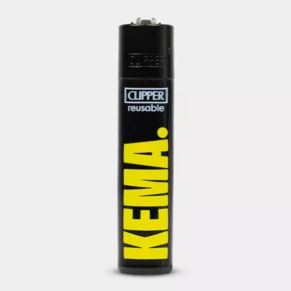 Mechero Clipper KEMA negro