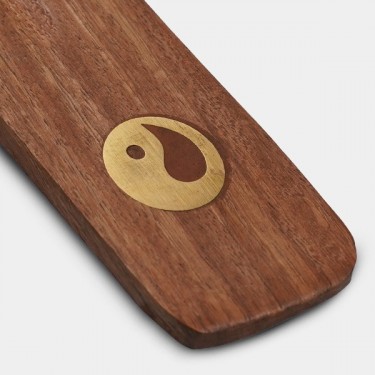 Tabla para Incienso 30 cm ying yang
