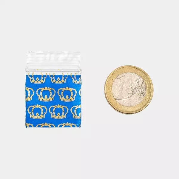 King D Zip Bag 25x25mm - GB The Green Brand