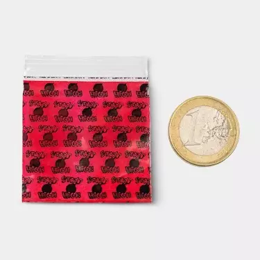 Stay High Zip Bag 50x50mm - GB The Green Brand