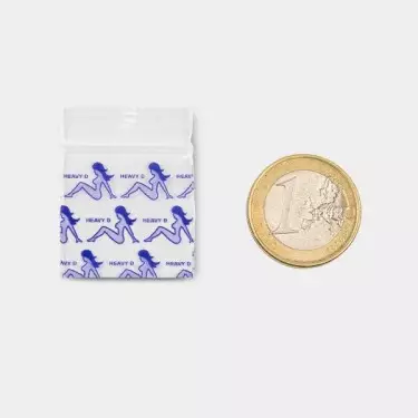 Heavy D Zip Bag 25x25mm - GB The Green Brand