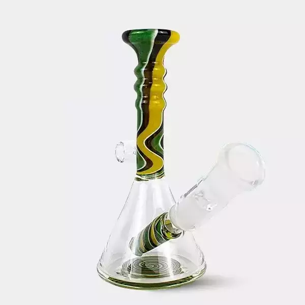 Bong de Vidro Black Leaf 13cm