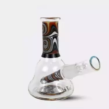 Buy Black Leaf Mini Glass Bong 11 cm - GB