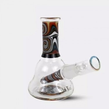 Comprar Bong Mini de Cristal Black Leaf 11 cm - GB