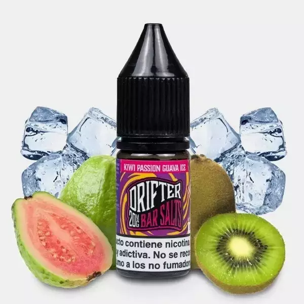 View Juice Sauz Drifter Bar Kiwi Passion Guava Ice - GB The Green Brand