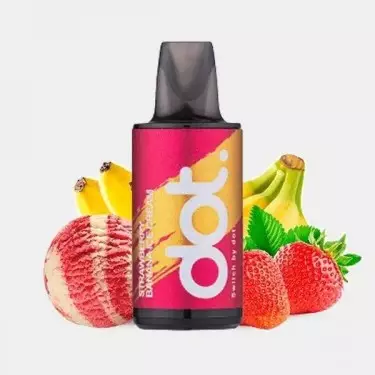 Dotmod Switch Prefilled Pod Strawberry Banana Ice Cream 20mg - GrowBarato