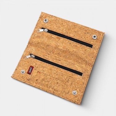 Tabaktasche kork abierta