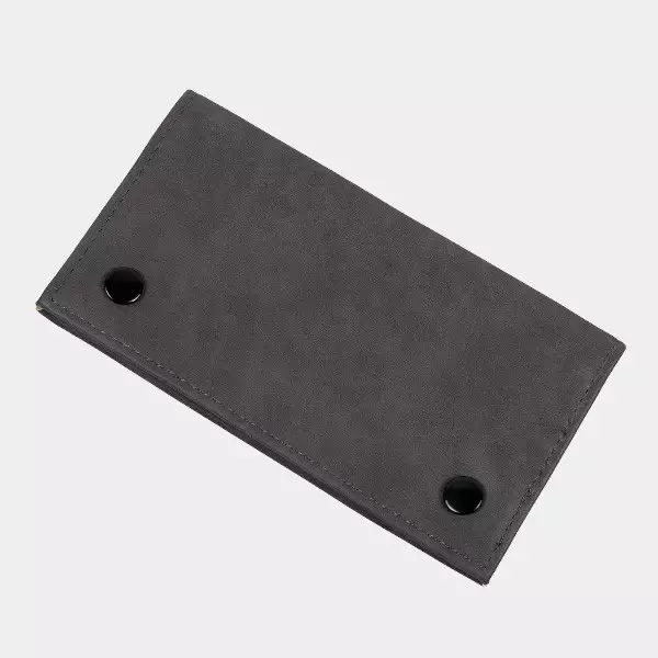 Tabaquera de Piel Sintética Tabaquera de Piel Sintética gris cerrada