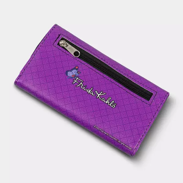 Tabaquera Frida Kahlo rosa parte trasera