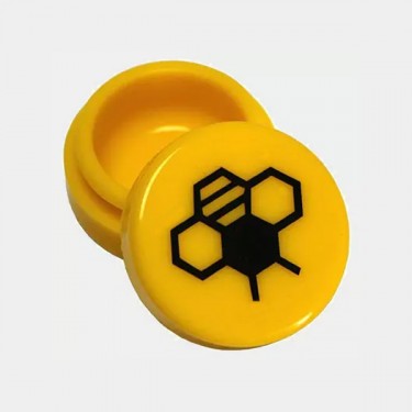 Cajitas de silicona THC bho bee amarilla